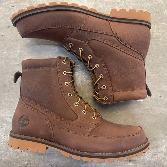 TIMBERLAND MEN'S ATTLEBORO MID LACE BOOT MEDIUM BROWN NUBUCK A69YW ALL SIZES